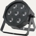 LED par can stage light for event lighting hire and DJ setups