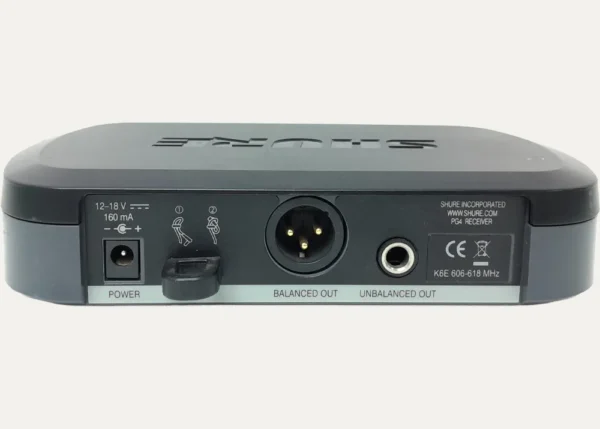 audio output connections for wireless microphone receiver xlr and jack