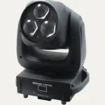 Equinox Vortex moving head light front view with lenses off