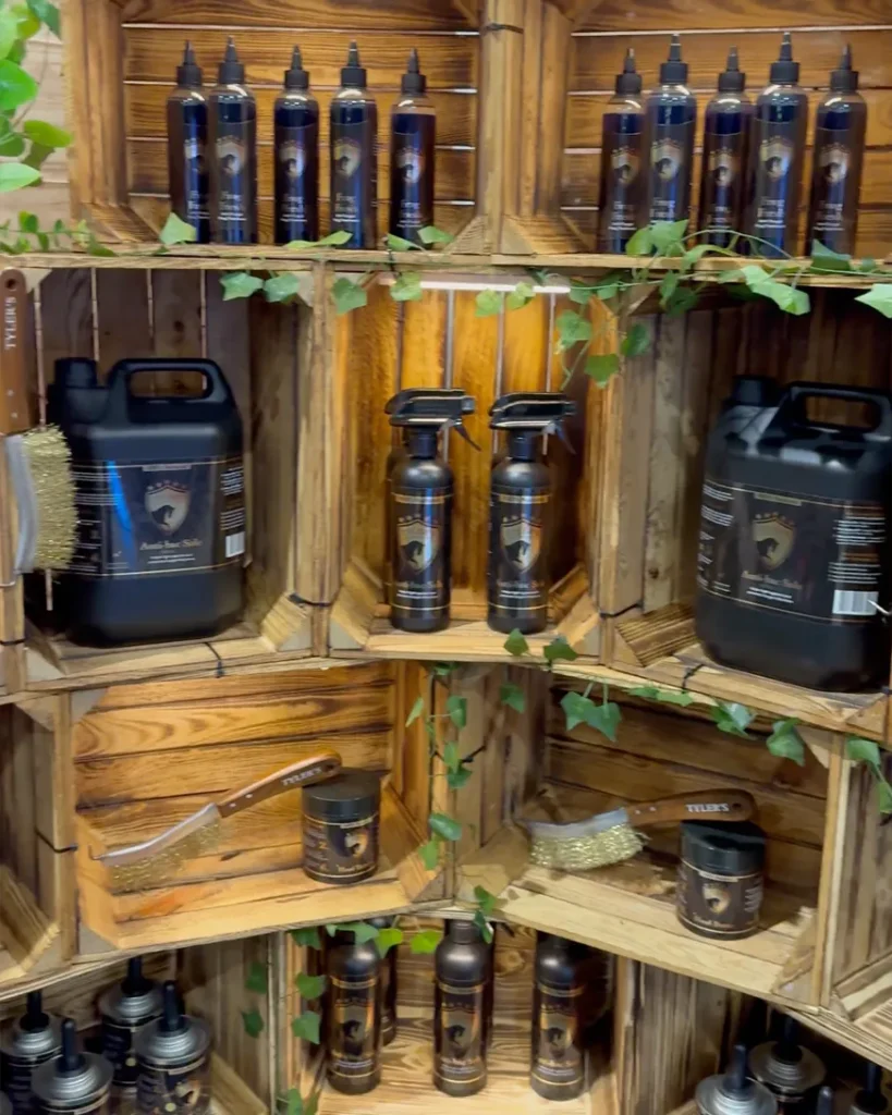 Rustic Exhibition Stand Product Display