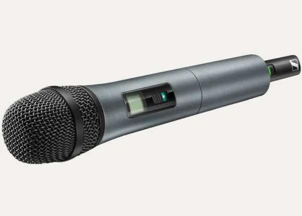 Sennheiser handheld wireless microphone for weddings, presentations and vocal performances