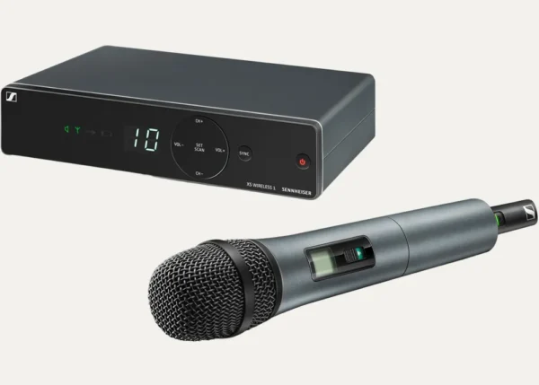 Sennheiser XSW 1-825-E wireless mic and receiver hire for events in Coventry and the West Midlands